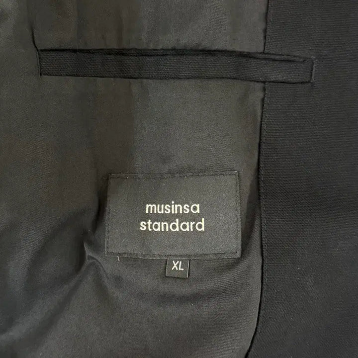 [BUNJANG] Musinsa Standard Canvas Work Jacket [Black] / 무신사 스탠다드(musinsa standard) 캔버스 워크 재킷[블랙]
