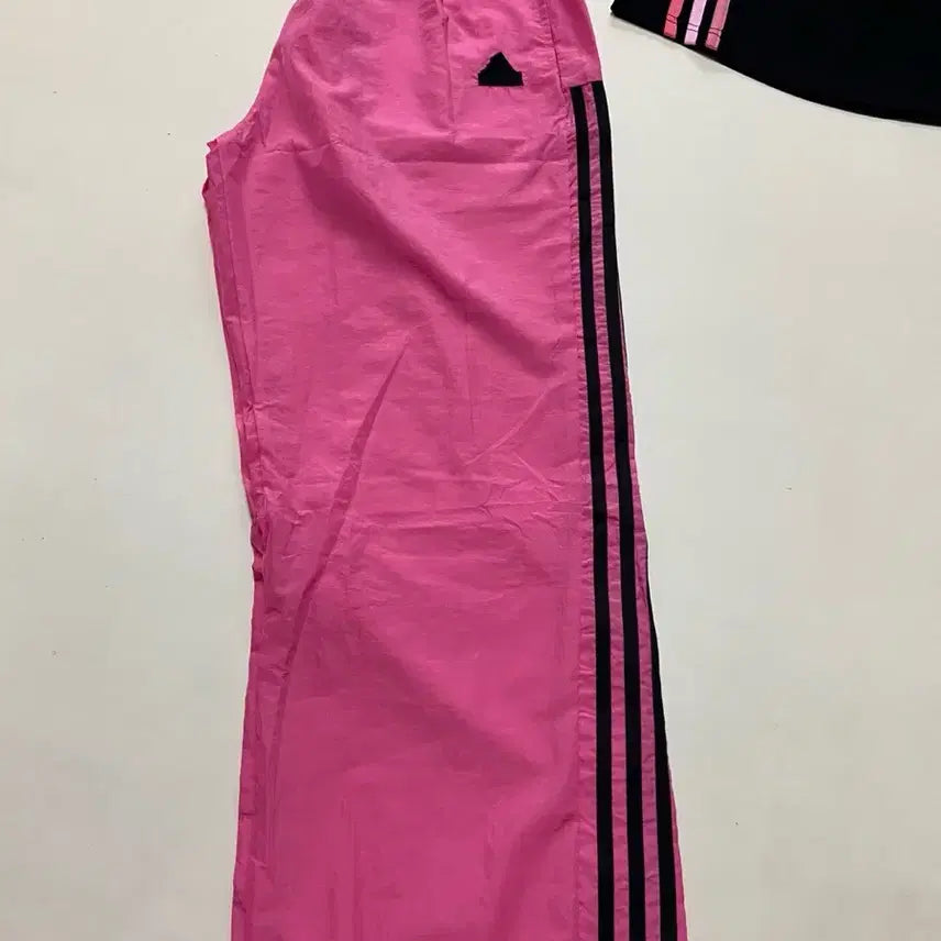 [BUNJANG] 아디다스 상하의 세트 블랙/핑크 S(M) / 아디다스 상하의 세트 블랙/핑크 S(M)