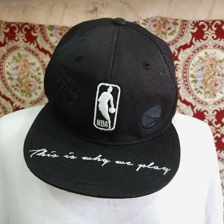 [BUNJANG] NBA All Teams Embroidered Logo Snapback Cap / NBA 올팀 자수로고 스냅백