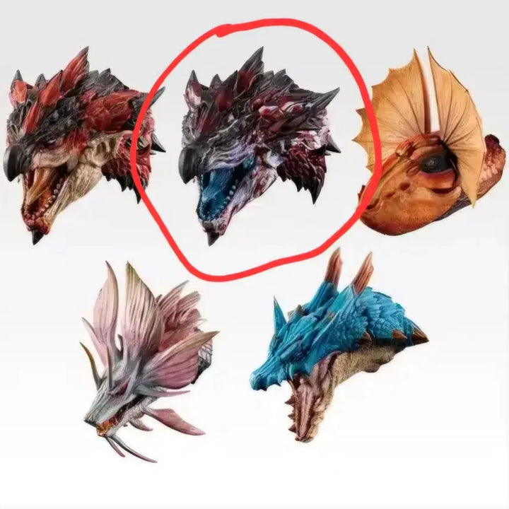 [BUNJANG] Monster Hunter Wilds Rioreus Magnet Figure / 몬스터 헌터 와일즈 제일복권 C상 수호룡 리오레우스