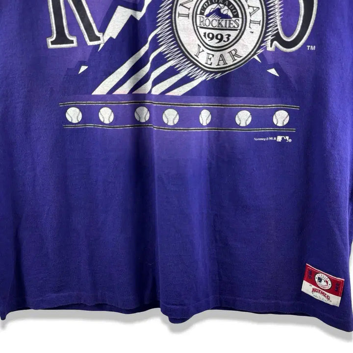 [BUNJANG] 90s Colorado Rockies T-shirt / 90S 콜로라도 로키스 티셔츠3158