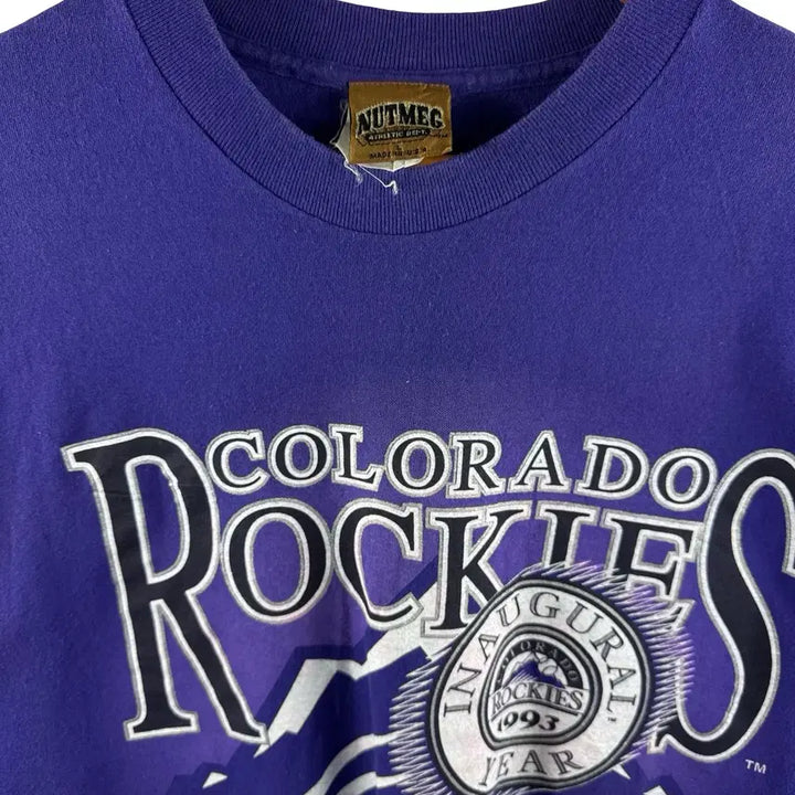 [BUNJANG] 90s Colorado Rockies T-shirt / 90S 콜로라도 로키스 티셔츠3158