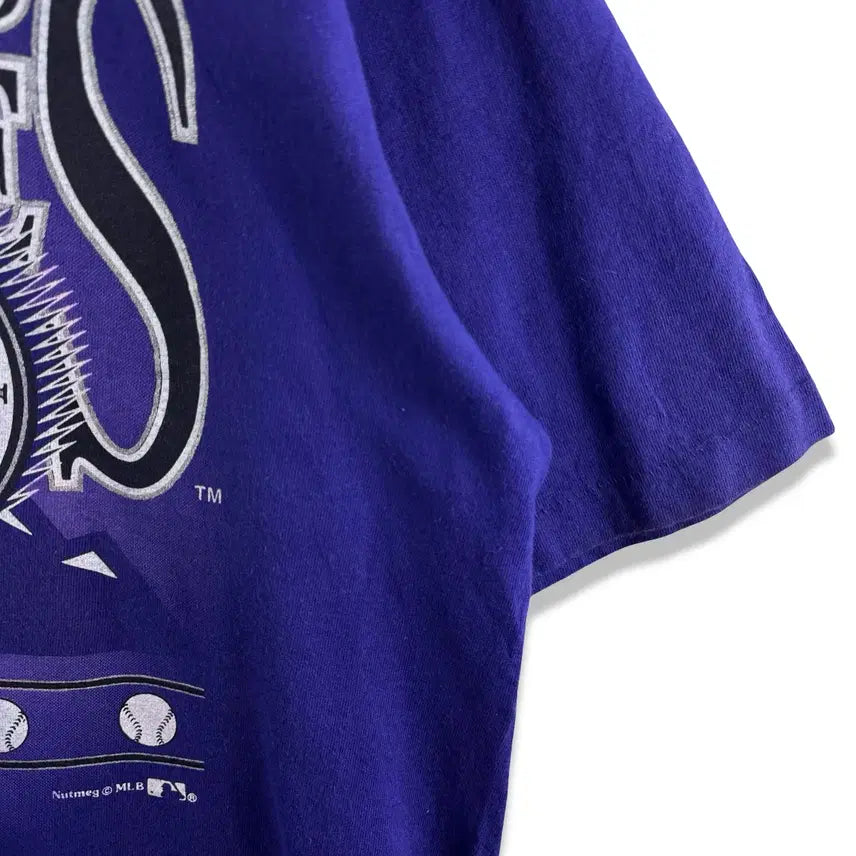 [BUNJANG] 90s Colorado Rockies T-shirt / 90S 콜로라도 로키스 티셔츠3158