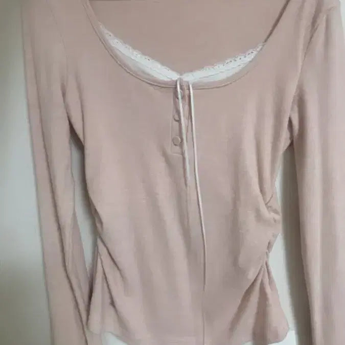 [SOLD OUT] 새상품) 루프 레봄긴팔T (핑크)