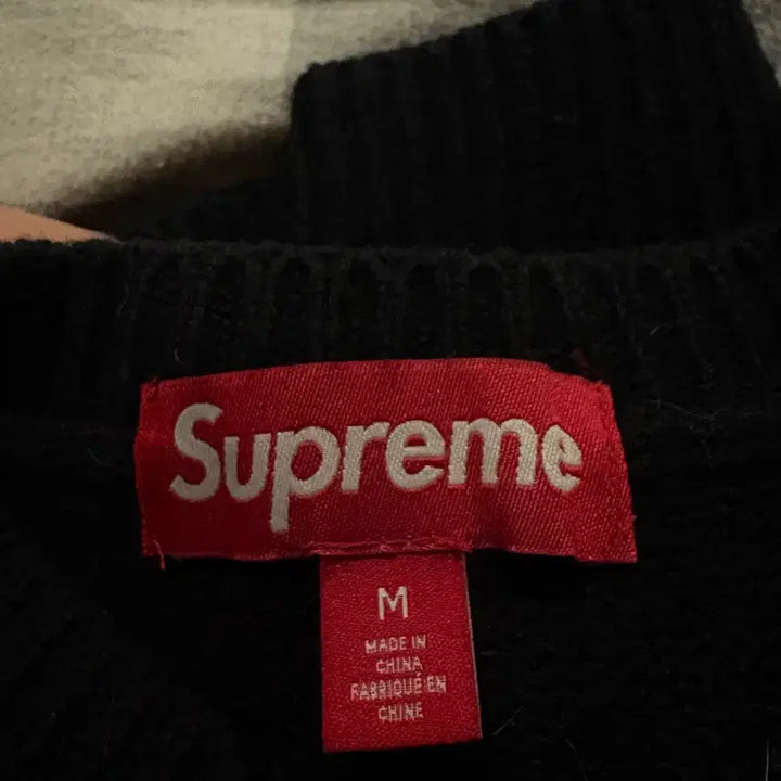 [BUNJANG] Supreme Angora Knit Sweater / [새상품/M] 슈프림 앙고라 니트 25f/w