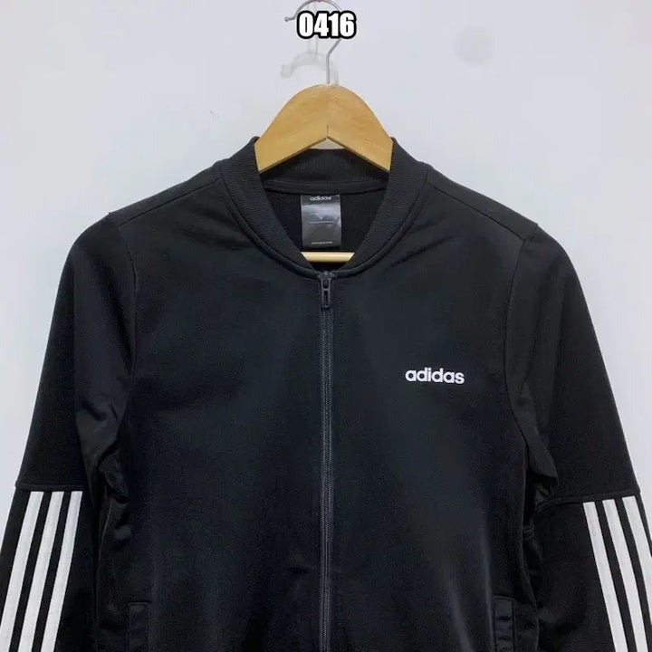 [BUNJANG] Adidas Spellout Half-Zip Blouson Jersey Jacket / M 아디다스 스펠아웃 하프사이드 블루종 져지 자켓