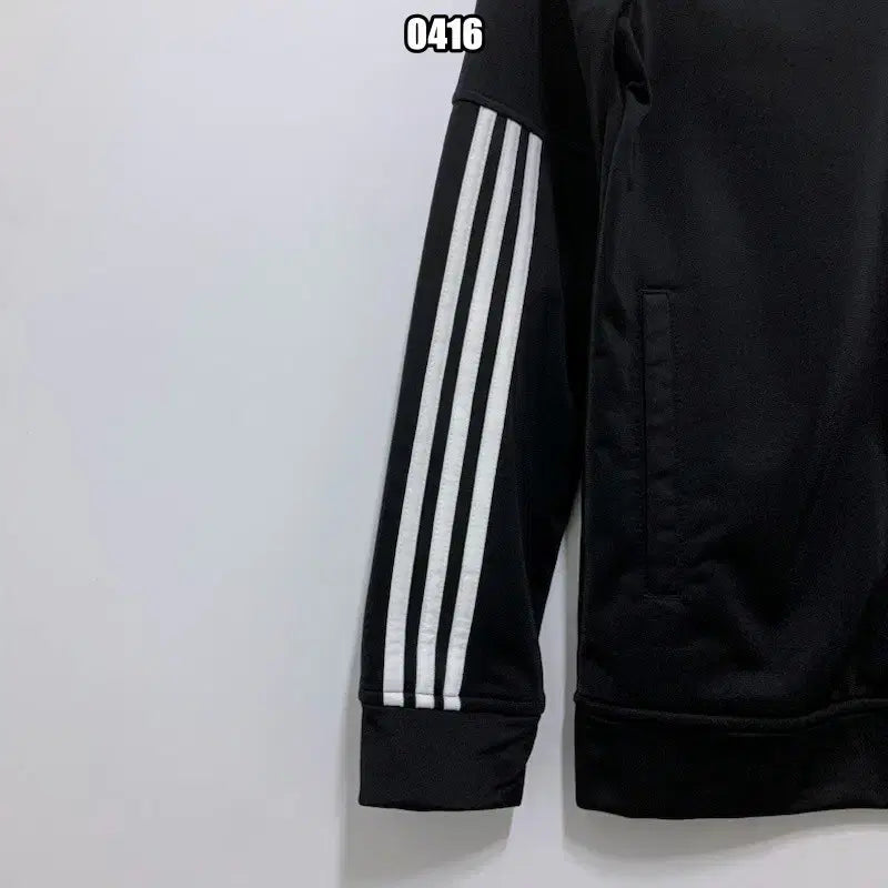 [BUNJANG] Adidas Spellout Half-Zip Blouson Jersey Jacket / M 아디다스 스펠아웃 하프사이드 블루종 져지 자켓