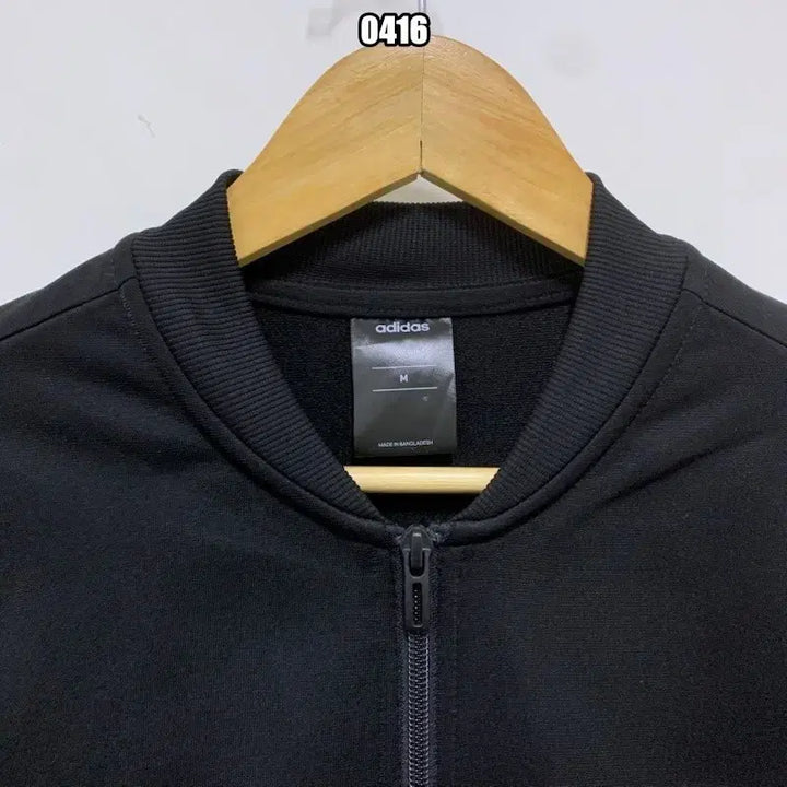 [BUNJANG] Adidas Spellout Half-Zip Blouson Jersey Jacket / M 아디다스 스펠아웃 하프사이드 블루종 져지 자켓