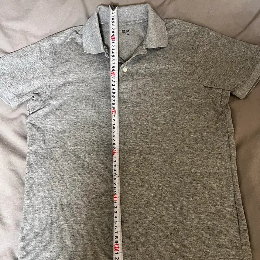 [BUNJANG] Uniqlo PK Polo Shirt Gray M / 유니클로 PK 카라티 그레이 M 새제품