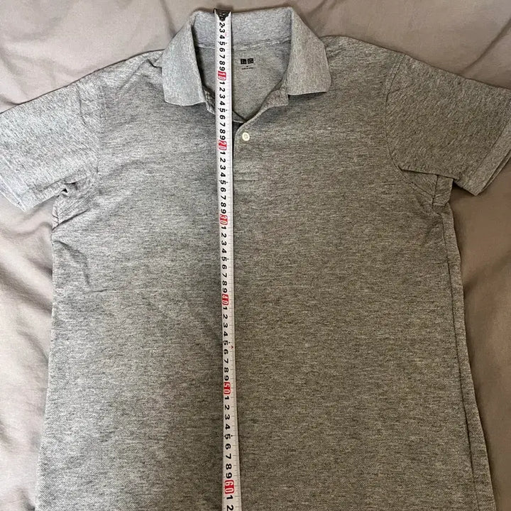 [BUNJANG] Uniqlo PK Polo Shirt Gray M / 유니클로 PK 카라티 그레이 M 새제품