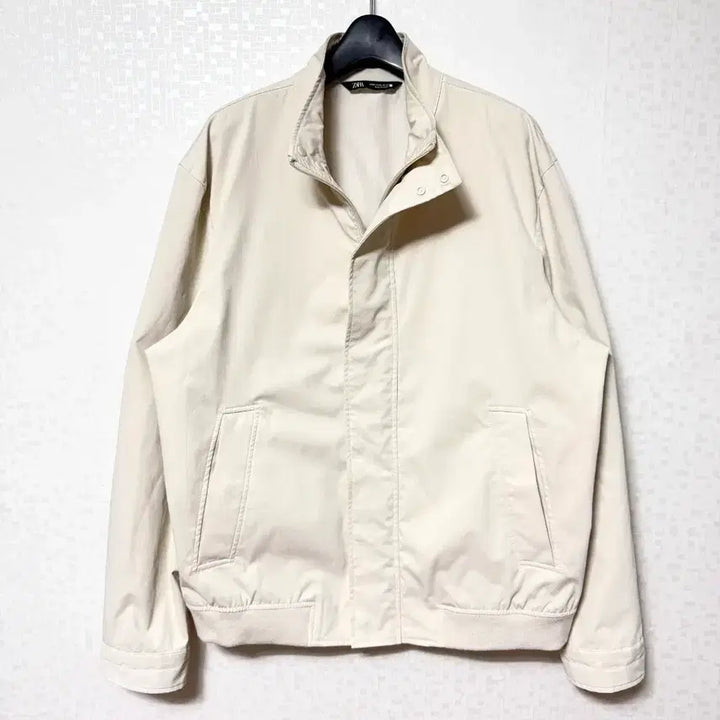[SOLD OUT] [XL,105]자라 블루종 집업 봄버 자켓 아이보리