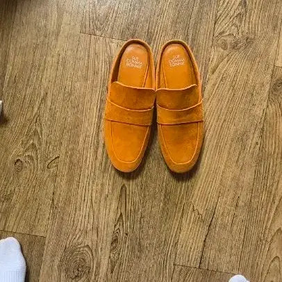 [BUNJANG] Suecomma Bonnie Suede Mules (Orange) / 슈콤마보니 뮬240 245