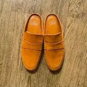 [BUNJANG] Suecomma Bonnie Suede Mules (Orange) / 슈콤마보니 뮬240 245