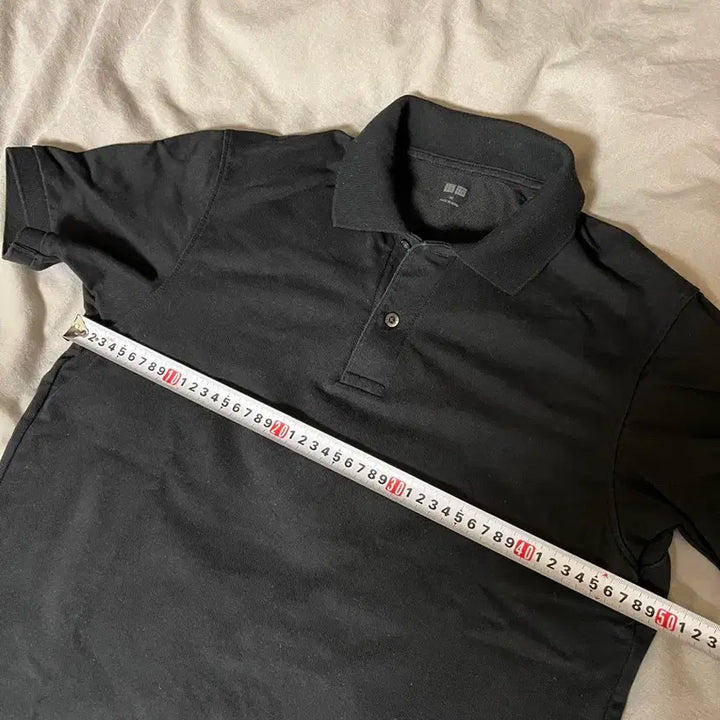 [SOLD OUT] 유니클로 PK 카라티 검정 M 새제품