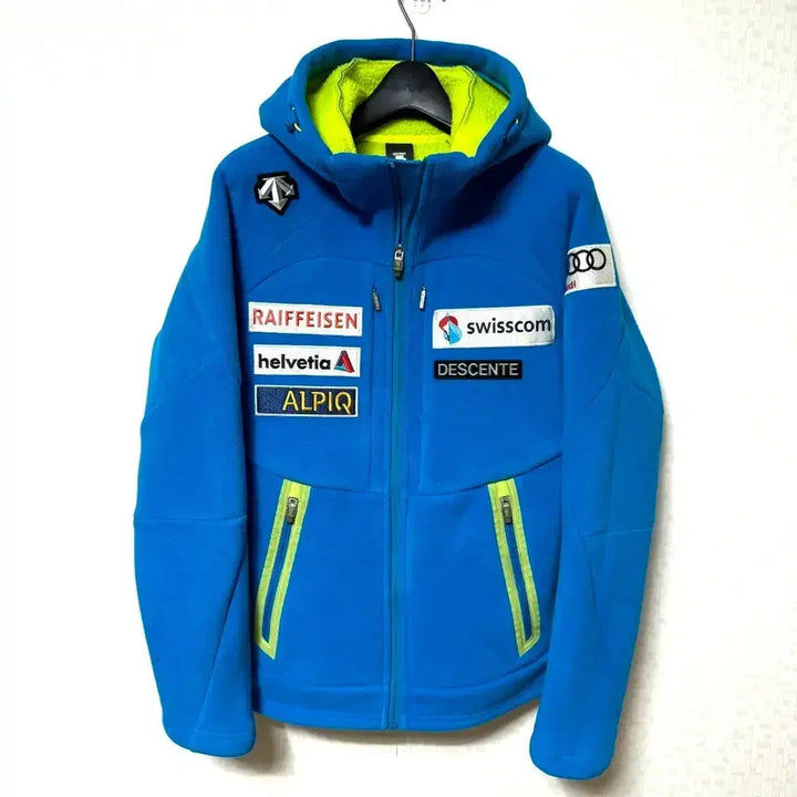 [BUNJANG] Descente Audi Fleece Zip-up Jacket / [S,90]데상트 아우디 후리스 플리스 집업 자켓