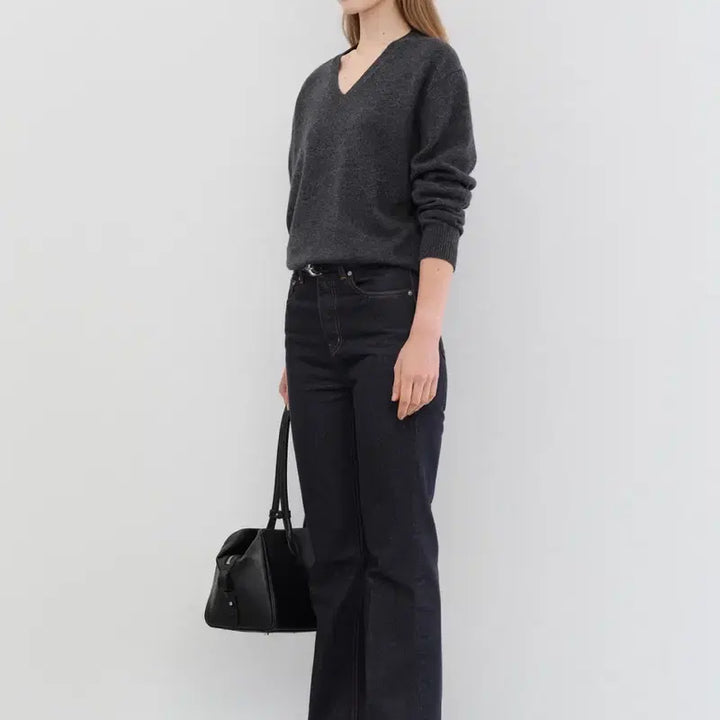 [BUNJANG] Dunst 70S Semi Flared Jeans Raw Blue M / 던스트 70S SEMI FLARED JEANS RAW BLUE M