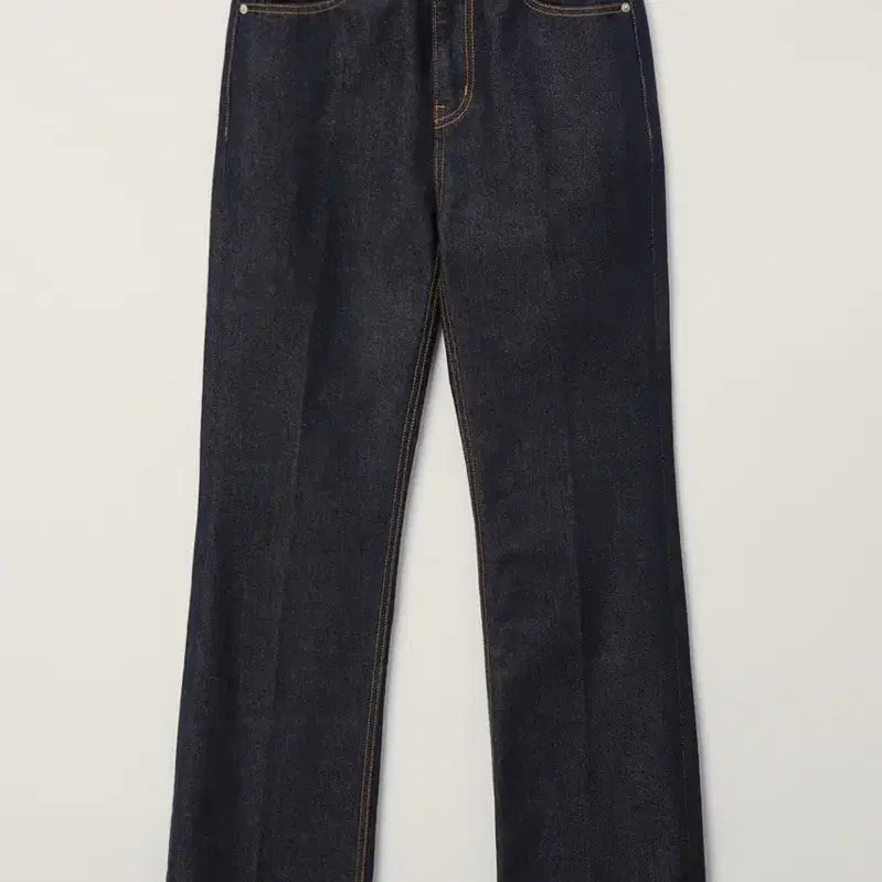 [BUNJANG] Dunst 70S Semi Flared Jeans Raw Blue M / 던스트 70S SEMI FLARED JEANS RAW BLUE M