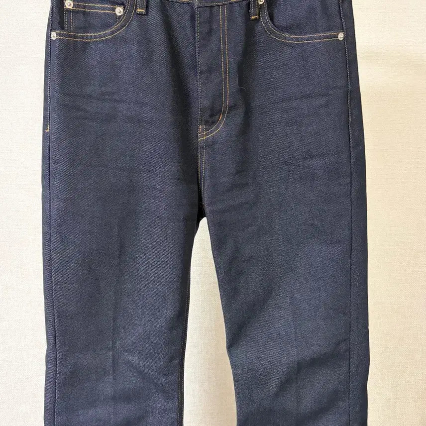[BUNJANG] Dunst 70S Semi Flared Jeans Raw Blue M / 던스트 70S SEMI FLARED JEANS RAW BLUE M