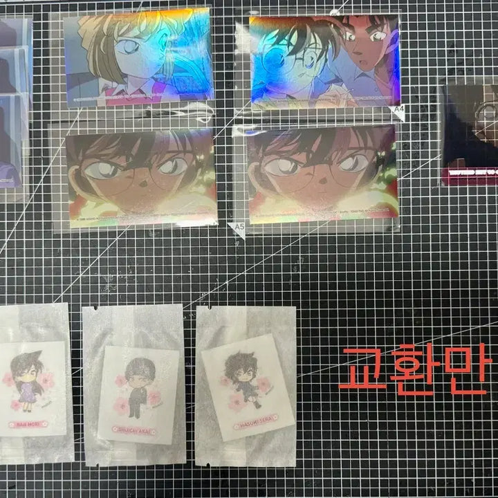 [SOLD OUT] 명탐정코난 팝업 폴라로이드/렌티 홀로그램 포토카드 교환/판매합니다