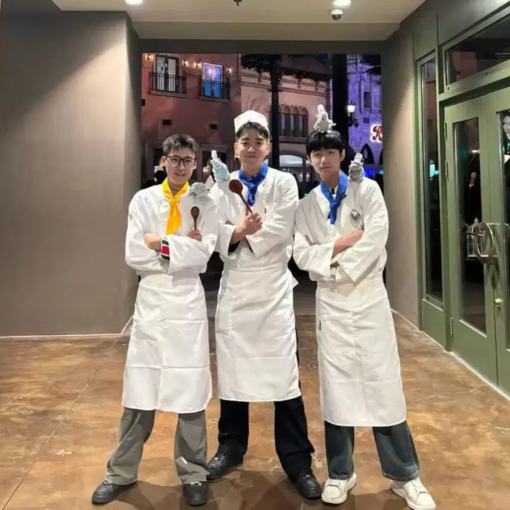 [BUNJANG] Ratatouille Chef Costume / 라따뚜이 의상 대여 졸업사진 요리사 컨셉 (설명 참고)