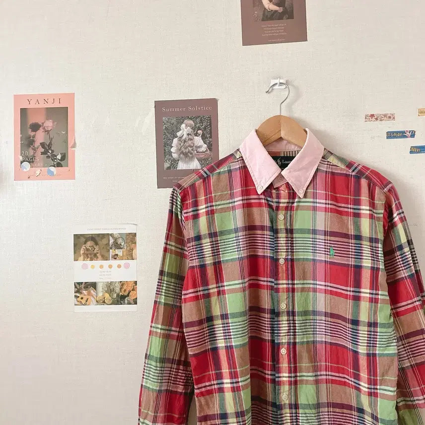 [BUNJANG] Checkered Shirt / 체크 남방