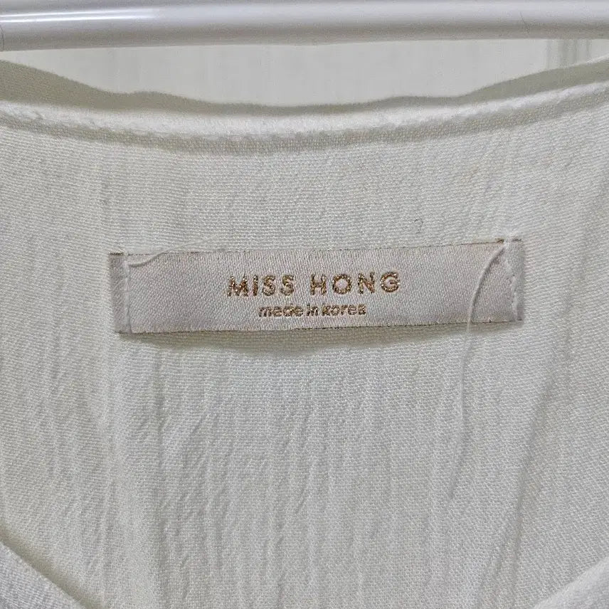 [BUNJANG] Summer White Short Sleeve Blouse / 여성 여름 반팔 블라우스