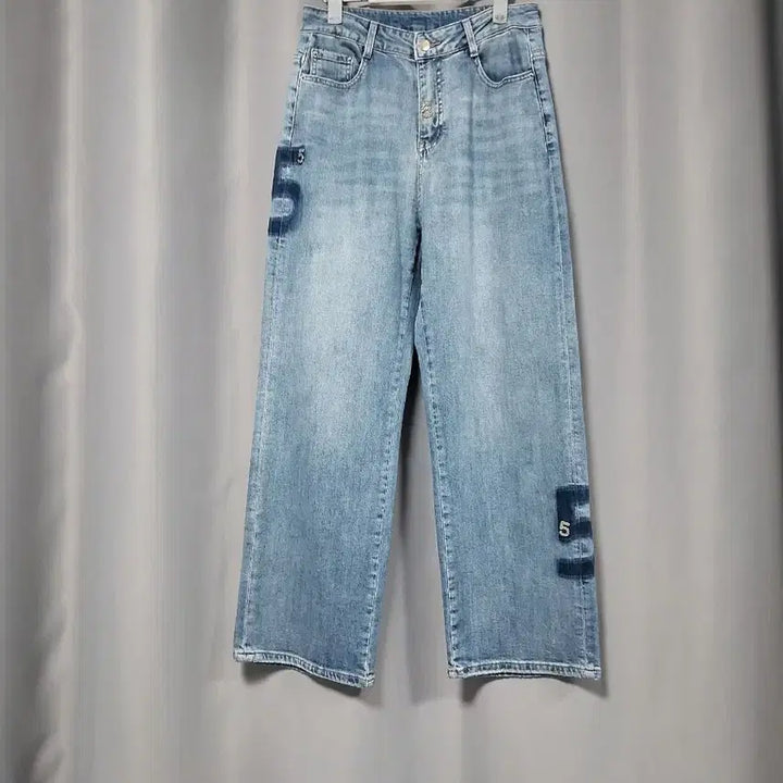 [SOLD OUT] W.PBG 넘버5 스판 와이드 데님 팬츠