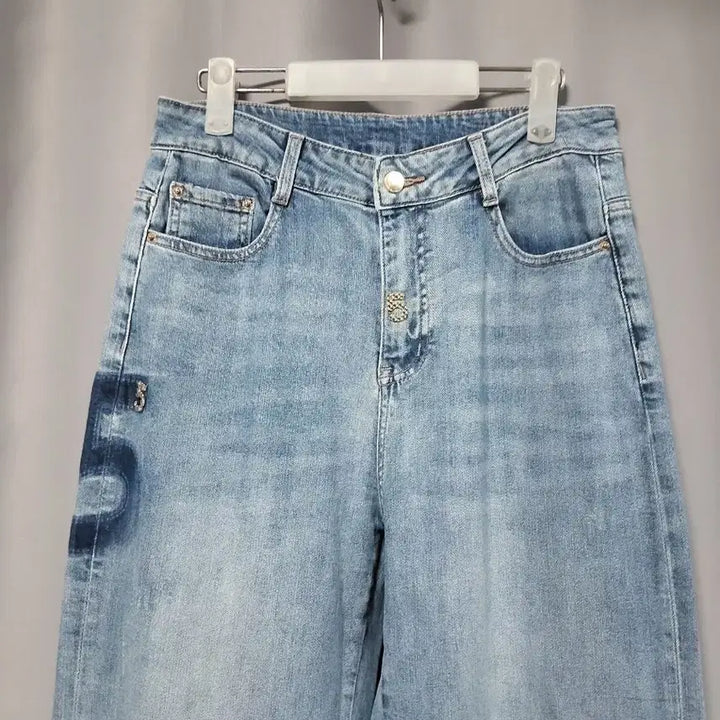 [SOLD OUT] W.PBG 넘버5 스판 와이드 데님 팬츠