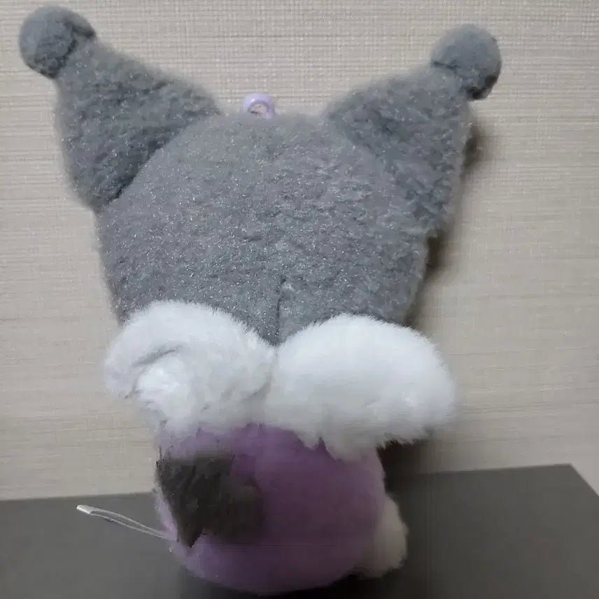 [BUNJANG] Kuromi Fuzzy Winged Plush Keyring / (5월까지 할인)쿠로미 복슬복슬 날개 인형 키링