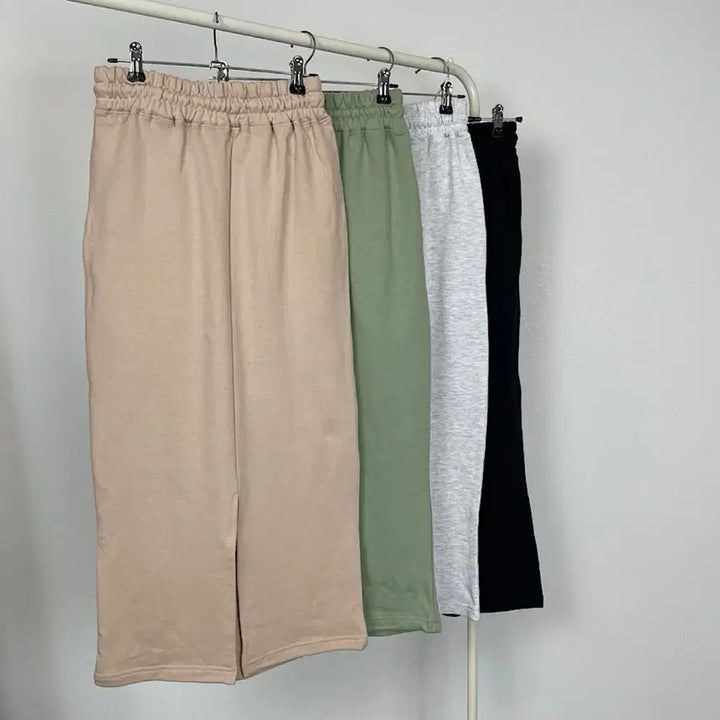 [BUNJANG] Avely Zigzag Spring Cotton Tucked Banding Long Skirt / 새상품) 봄 면 쭈리 핀턱 밴딩 롱 스커트 에이블리 지그재그 등원룩