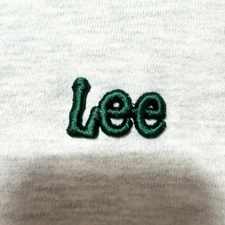 [BUNJANG] Lee Small Logo Half-Zip Sweatshirt / [S,90]Lee 스몰로고 반집업 맨투맨 오버핏