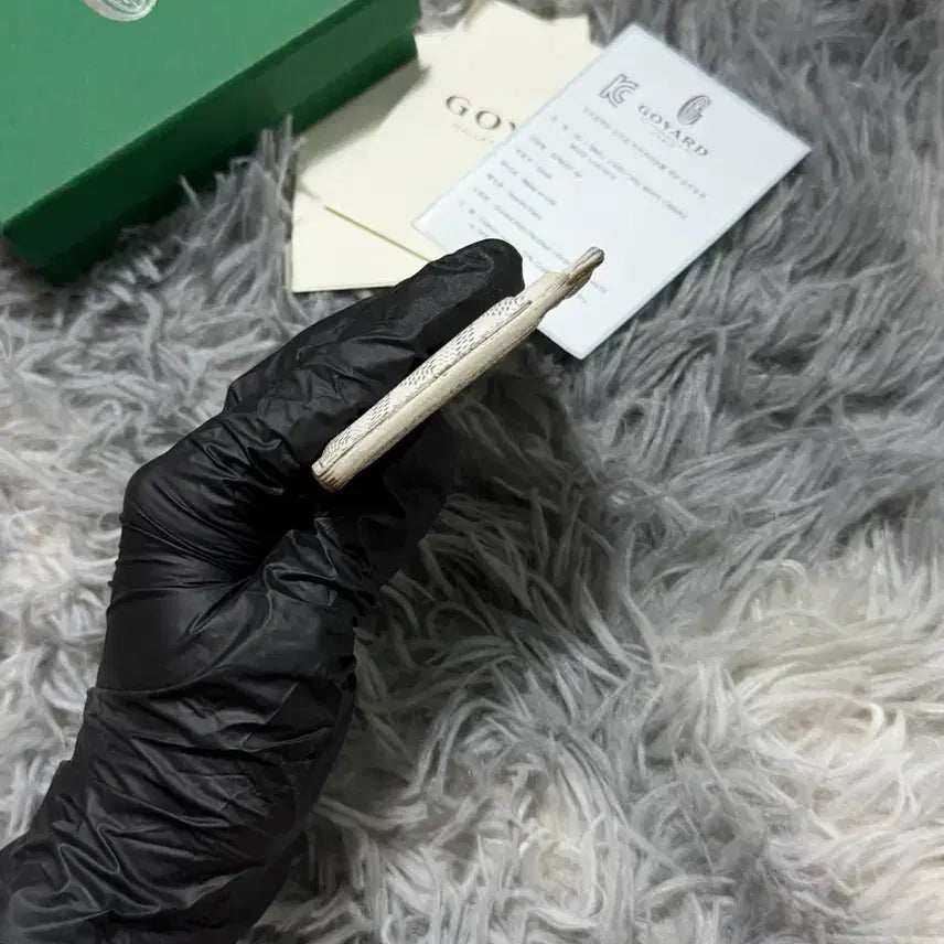 [BUNJANG] Goyard Saint Sulpice Card Wallet White / 고야드 생쉴피스 카드지갑 화이트