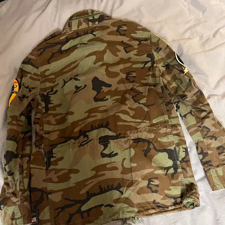 [BUNJANG] Polo Ralph Lauren Denim &amp; Supply Camo Field Jacket / 폴로 랄프로렌 데님앤서플라이 카모야상 S