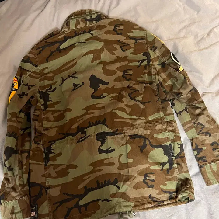 [BUNJANG] Polo Ralph Lauren Denim &amp; Supply Camo Field Jacket / 폴로 랄프로렌 데님앤서플라이 카모야상 S
