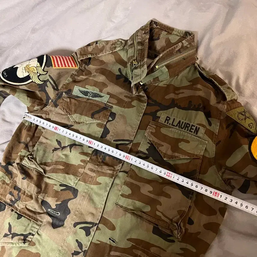 [BUNJANG] Polo Ralph Lauren Denim &amp; Supply Camo Field Jacket / 폴로 랄프로렌 데님앤서플라이 카모야상 S