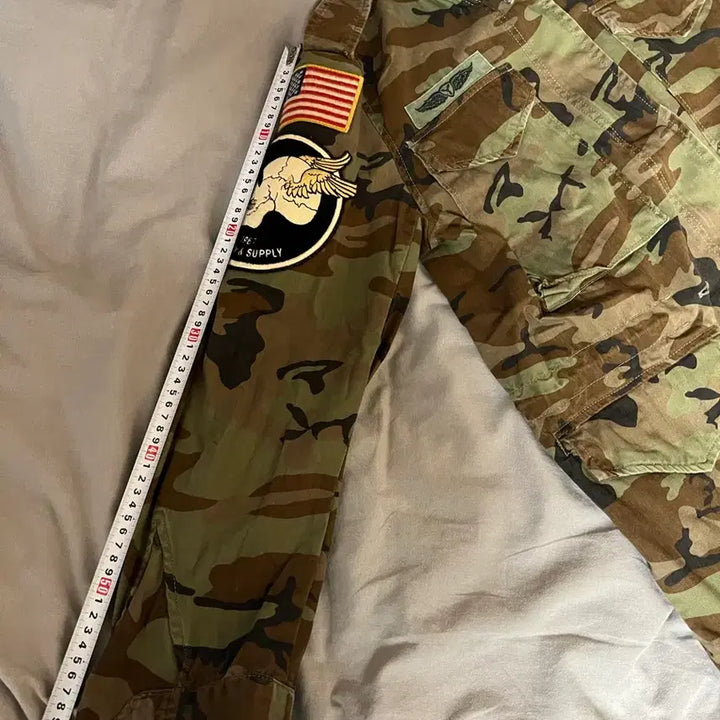 [BUNJANG] Polo Ralph Lauren Denim &amp; Supply Camo Field Jacket / 폴로 랄프로렌 데님앤서플라이 카모야상 S