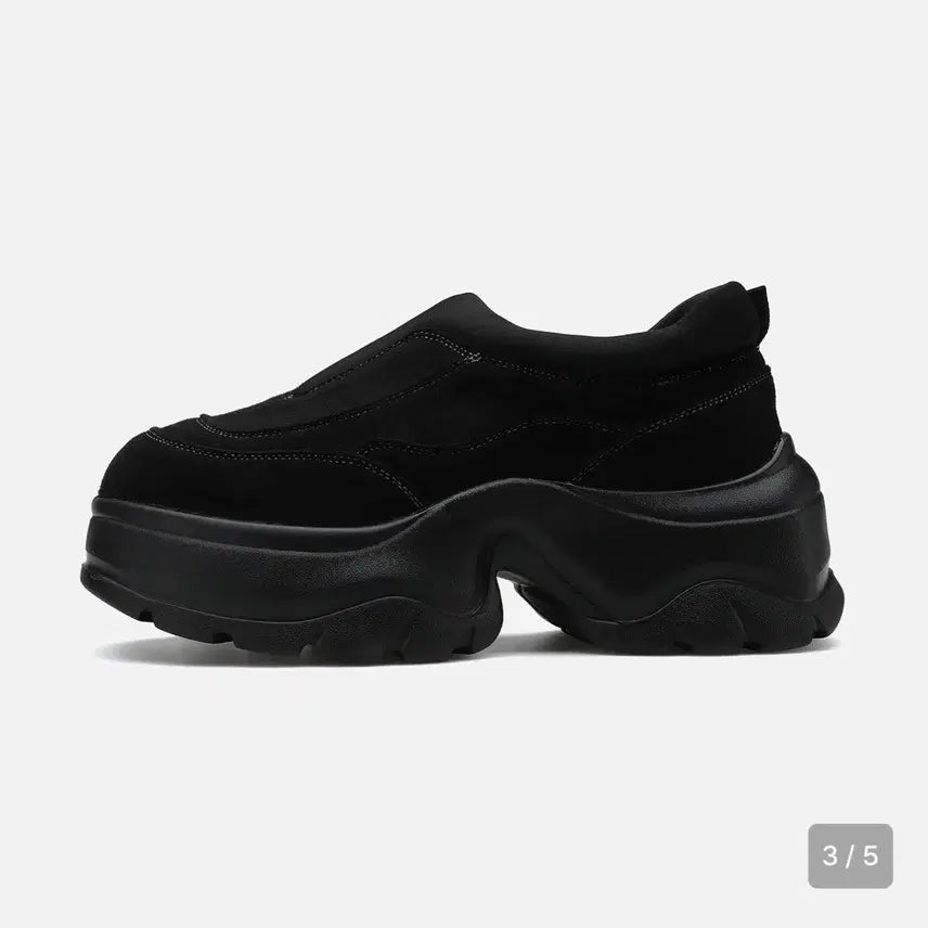 [SOLD OUT] 솔트앤초콜릿 아콘 스니커즈 블랙 지젤 착용 235 새상품 흑