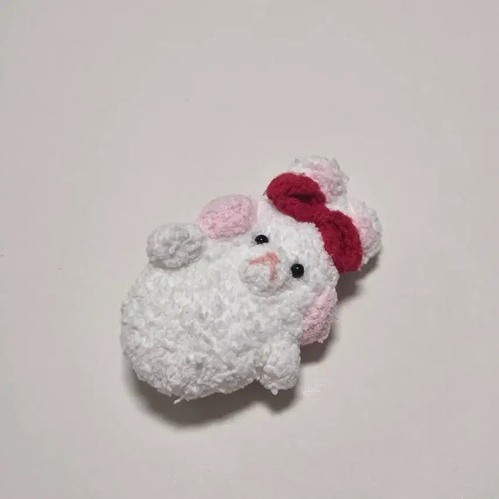 [BUNJANG] Rabbit Crochet Car Key Case / 토끼 뜨개 차키케이스
