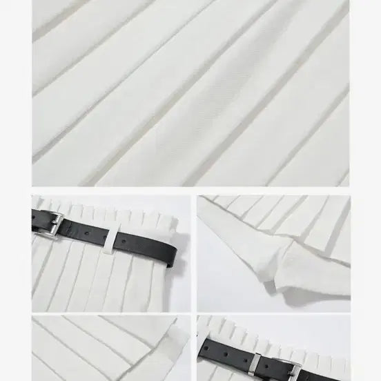 [BUNJANG] Hibernet Pleated Mini Skirt / 하이버넷 스커트(실착 1회 / 벨트 없음)