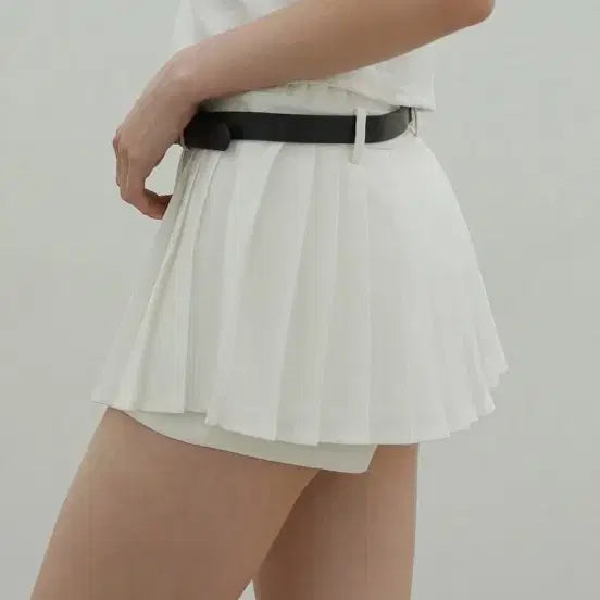 [BUNJANG] Hibernet Pleated Mini Skirt / 하이버넷 스커트(실착 1회 / 벨트 없음)