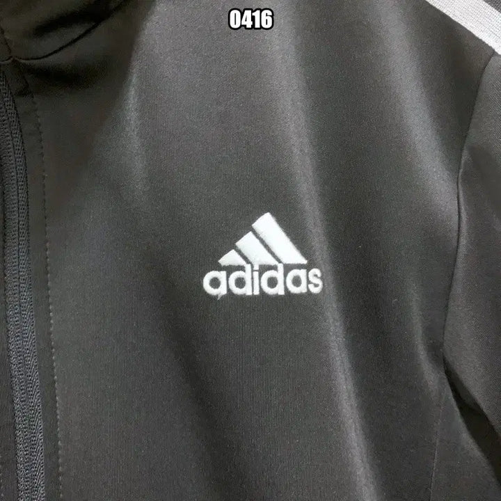 [BUNJANG] Adidas Track Top Jersey / L 아디다스 블랙 화이트 삼선 트랙탑 져지