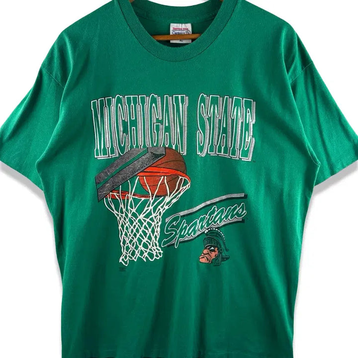 [BUNJANG] 90s Michigan State University T-shirt / 90S 미시간 주립대 티셔츠3160