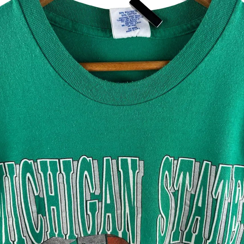 [BUNJANG] 90s Michigan State University T-shirt / 90S 미시간 주립대 티셔츠3160