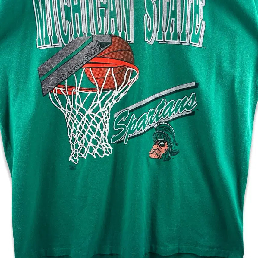 [BUNJANG] 90s Michigan State University T-shirt / 90S 미시간 주립대 티셔츠3160