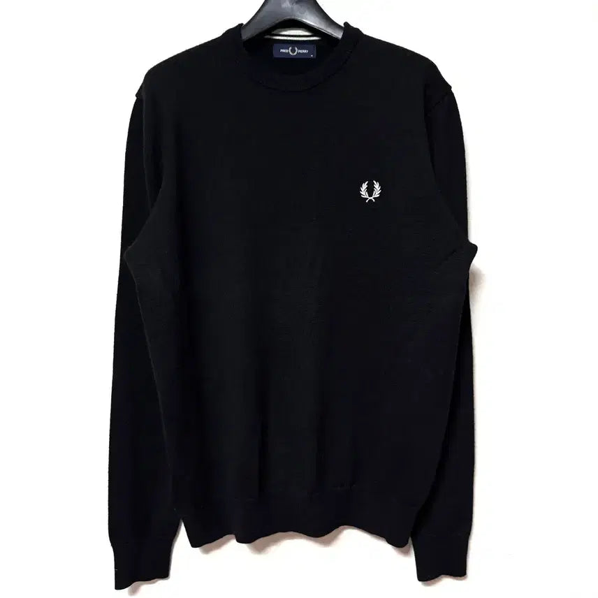 [BUNJANG] Fred Perry Wool Knit Sweater Black / [M,95]프레드페리 울 니트 스웨터 블랙