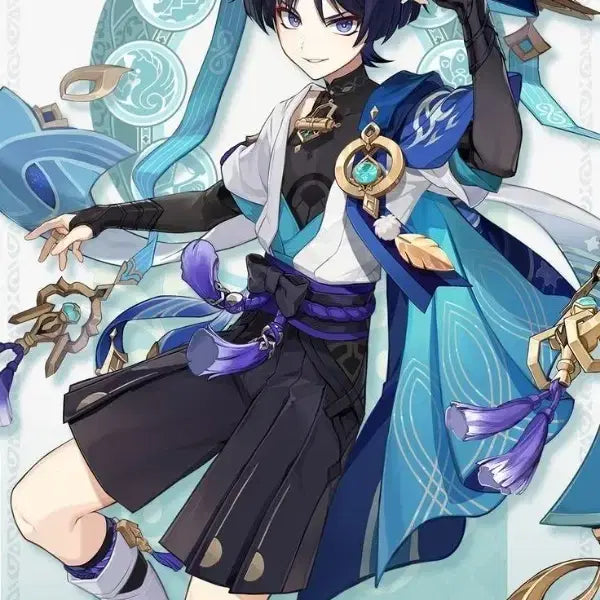 [BUNJANG] Genshin Impact Wanderer Cosplay Costume / 원신 방랑자 코스프레 판매
