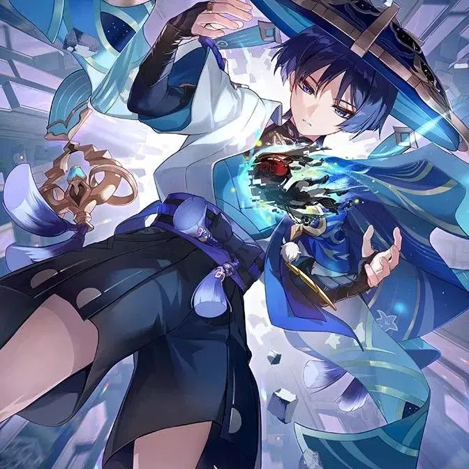 [BUNJANG] Genshin Impact Wanderer Cosplay Costume / 원신 방랑자 코스프레 판매