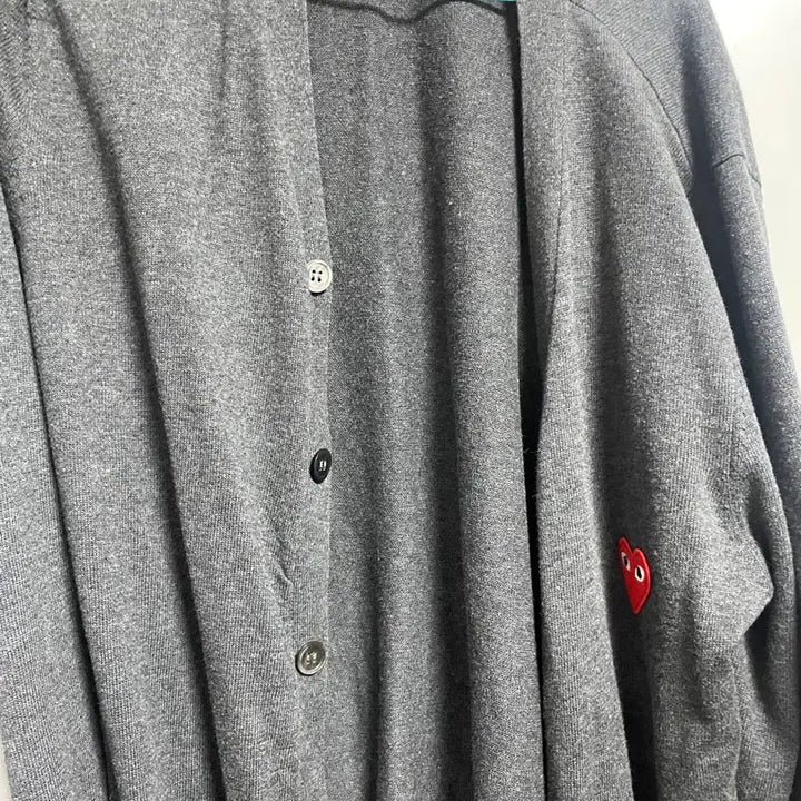[BUNJANG] Comme des Garcons Gray Cardigan L / 꼼데가르송 그레이 가디건  L