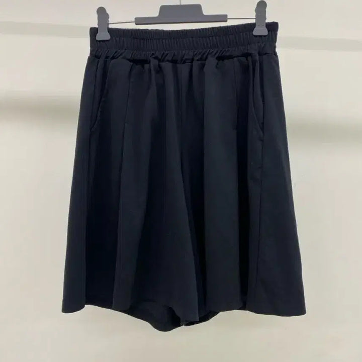 [BUNJANG] No Brand Black Spandex Banding Shorts / [노브랜드] 검정 스판 밴딩 반바지 ( 26-27)