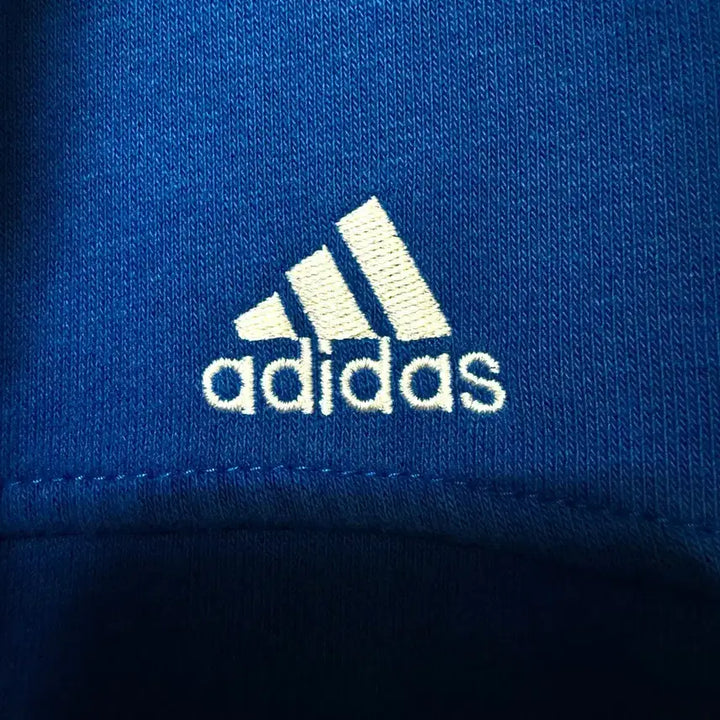 [BUNJANG] Adidas Tri-Stripe Hooded Zip-Up Jacket Blue / [M,95]아디다스 삼선 후드집업 자켓 블루